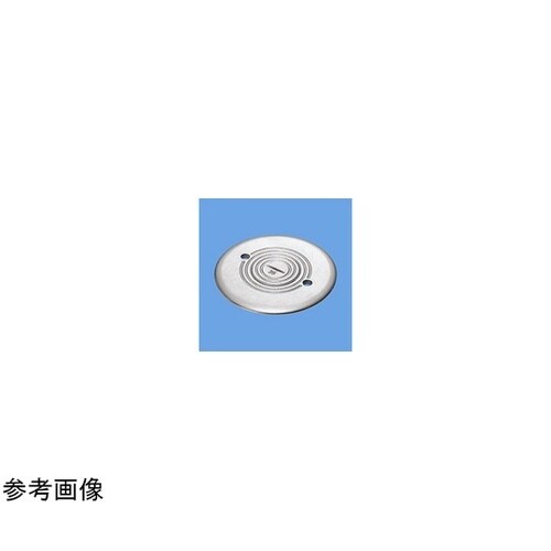 フロアプレート固定型シルバー丸型 DUK
