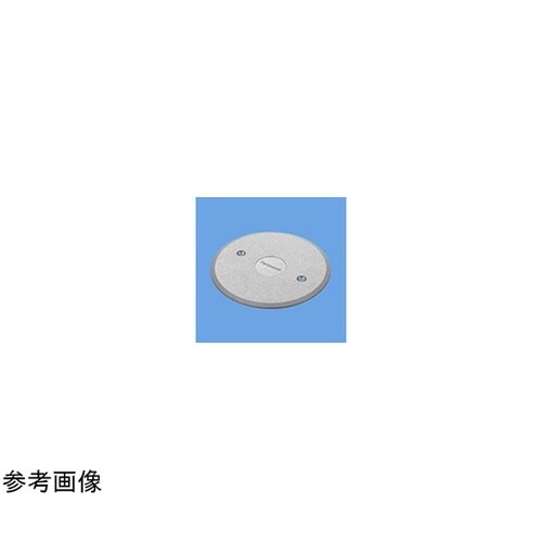 フロアプレートシルバー丸型 DUK702