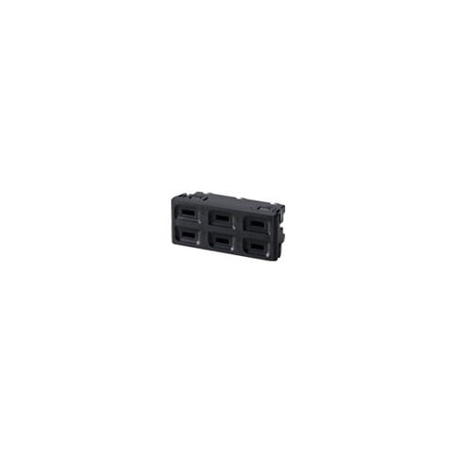 はめ込み3Pコンセント WCF1032B