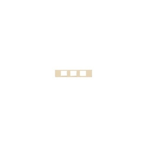 Sプレート(3コ用)(マット仕上げ) W