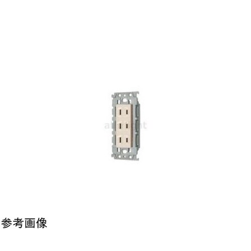 埋込トリプルコンセント(絶縁枠付) WT