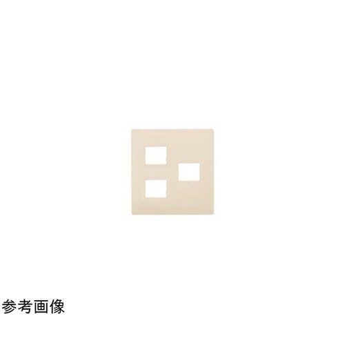 簡易耐火コンセントプレート3コ用 WTL