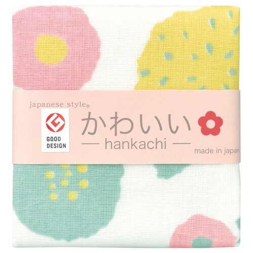 日本製やわらかガーゼハンカチ 10枚入