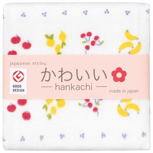 日本製やわらかガーゼハンカチ 10枚入