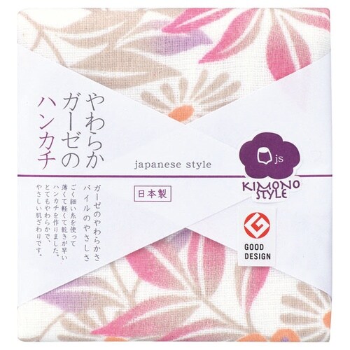 日本製やわらかガーゼハンカチ 10枚入