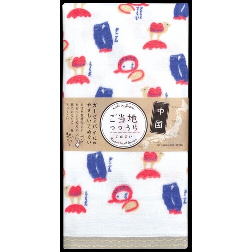 日本製やわらかガーゼてぬぐい 10枚入