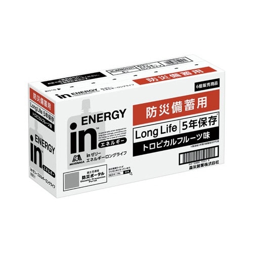 inゼリー エネルギー ロングライフ180g×6