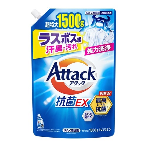アタック抗菌EX 詰替 1500g