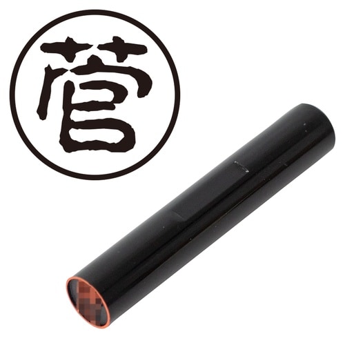 印鑑 認印 菅 (古印体)