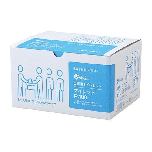 防災用簡易トイレ マイレット P−100