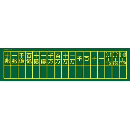 位取り原理説明器マグネット黒板