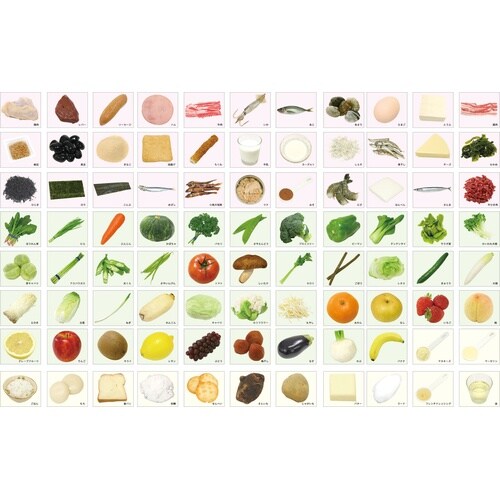 6つの基礎食品群カード