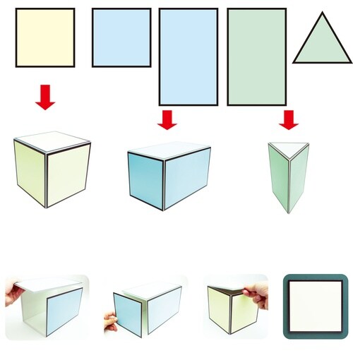 立体の展開図