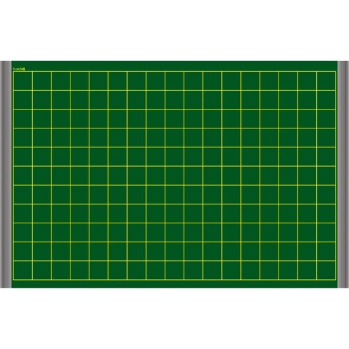 方眼マグネットシート黒板6090 5cm 方眼