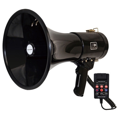 メガホン型拡声器