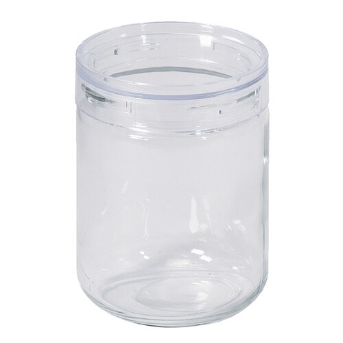 保存容器 クラルテ ガラス製キャニスター820ml