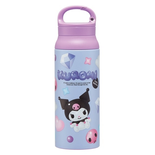 水筒 600ml カラビナハンドルステンレスボトル