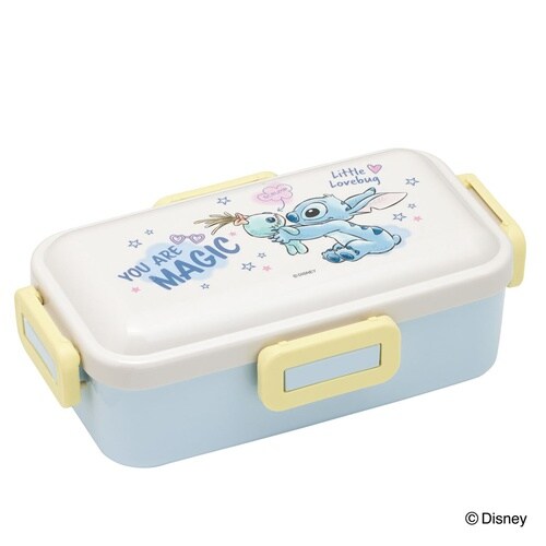 ふわっと盛れる弁当箱 スティッチ 530ml ハグ