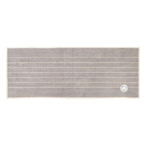 キッチンマット リース 45×120cm グレー