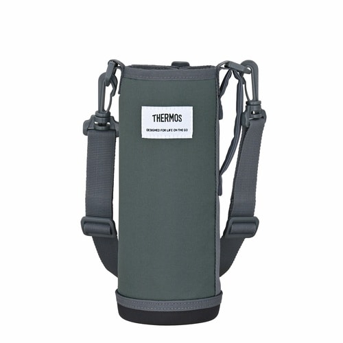 マイボトルポーチ 水筒カバー 1L グレー