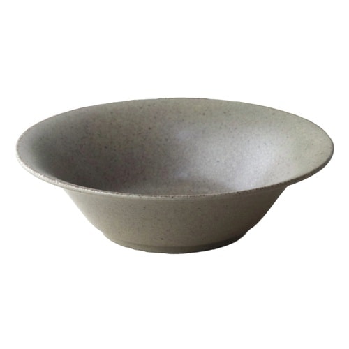 サラリマットmino 深鉢 22cm 淡茶