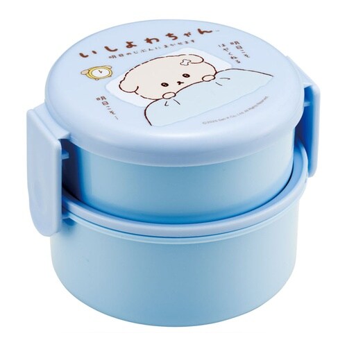 丸型ランチボックス2段 500ml いしよわちゃん
