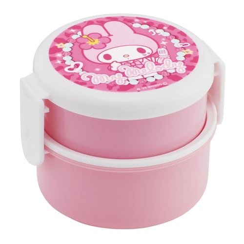 丸型ランチボックス2段 500ml マイメロディ
