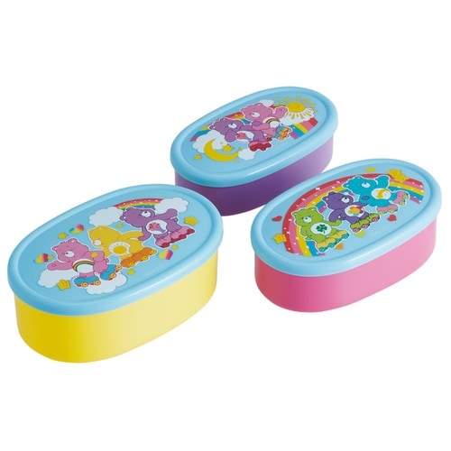お弁当箱 シールボックス 3個セット ケアベア