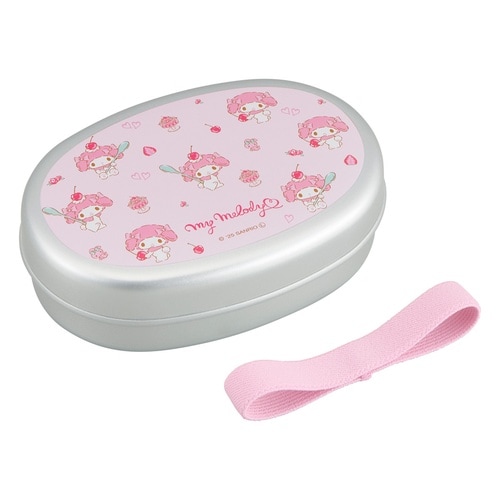 アルミ子供弁当箱M(仕切付) マイメロディ