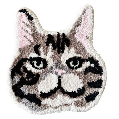 椅子用 チェアパッド Melu Cat トラ