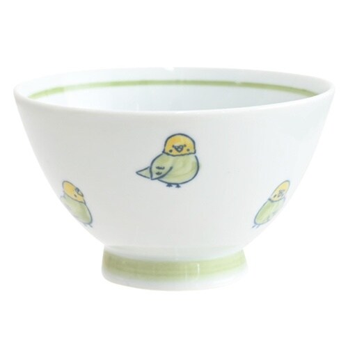 corottori セキセイインコ飯碗 緑