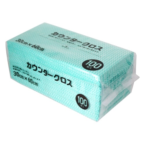 キッチンカウンタークロス 60x30 グリーン