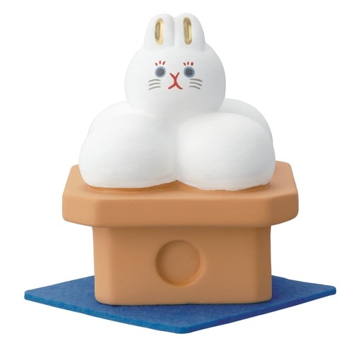 オブジェ 月しっぽ うさ団子
