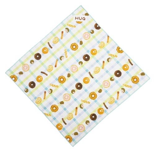 HUGぎゅっとつつめるクロスお弁当箱用 ブルー