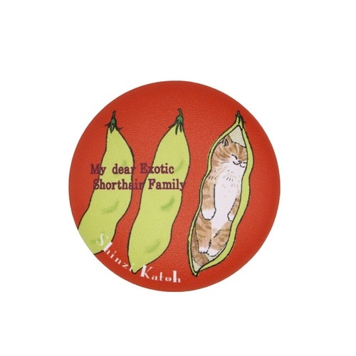 ぷにぷに缶バッジ funnycats×5