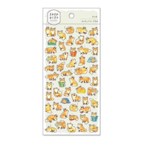 シールキツネ×15