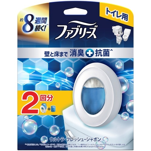 ファブリーズトイレ消臭P抗菌UFシャボン本体+替