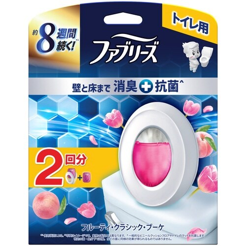 ファブリーズトイレ消臭P抗菌FCブーケ 本体+替
