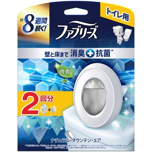 ファブリーズトイレ消臭P+抗菌NMエア 本体+替