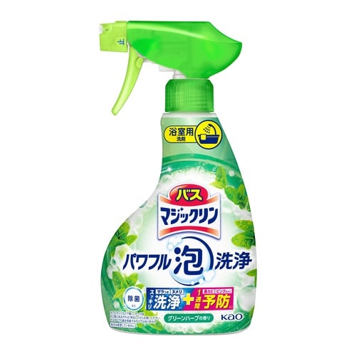 バスマジックリン泡洗浄 グリーンハーブ 本体350
