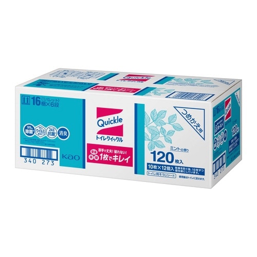 トイレクイックル つめかえ用 120枚