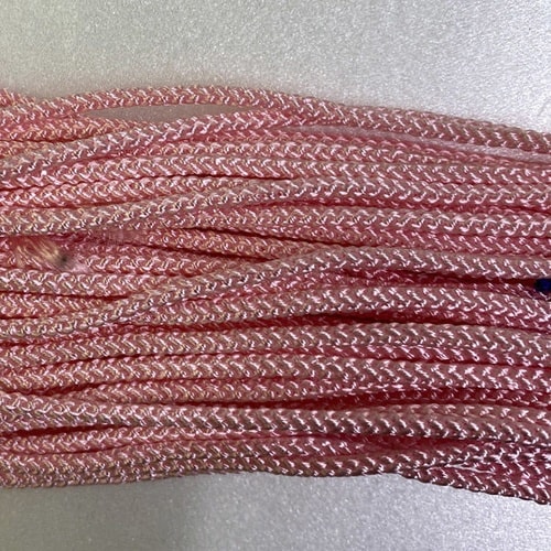 江戸打紐 細(3mm幅) 桜 5m