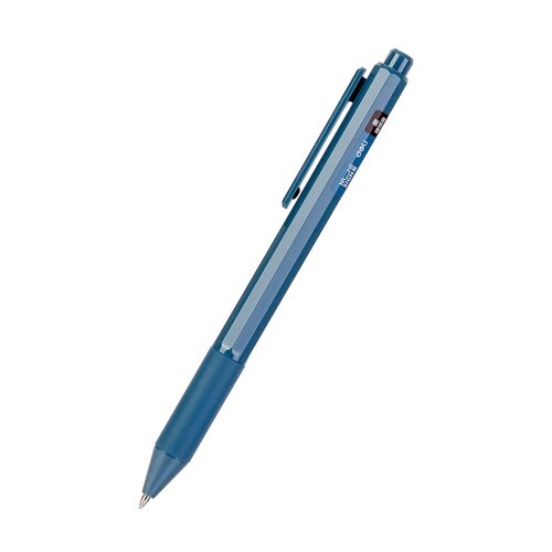 ゲルインクボールペン黒0.5mm角型ブルー×10