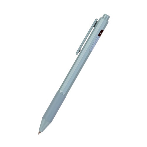 ゲルインクボールペン黒0.5mm 角型S青×10