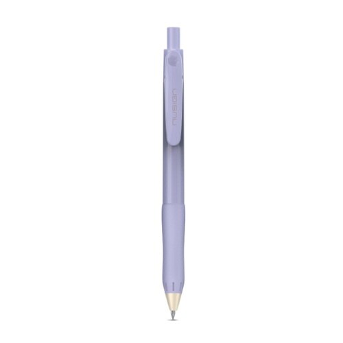 ゲルインクボールペン黒0.5mmグリップPU×10
