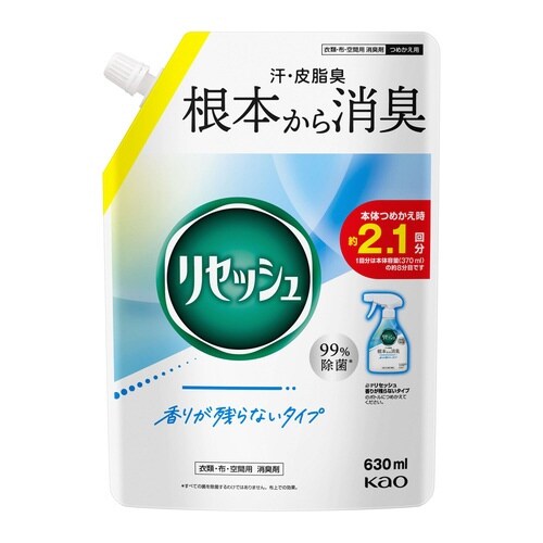 リセッシュ香り残らない 詰替630ml