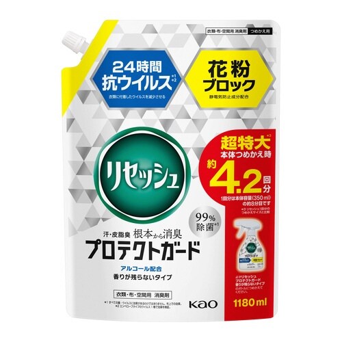 リセッシュプロテクトG香り残らない 詰替1180m