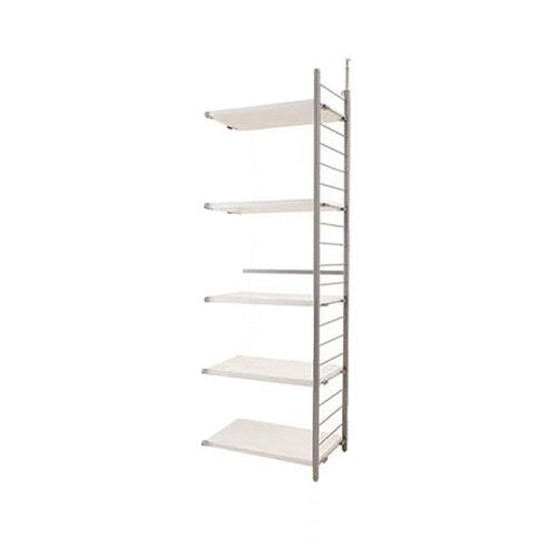突っ張りラック 連結用 幅60cm 棚5WH