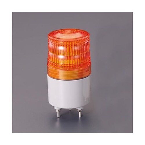 DC12ー24V LED小型回転灯 (黄