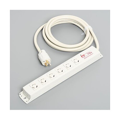 引掛OAタップ6個口コード付 KC121